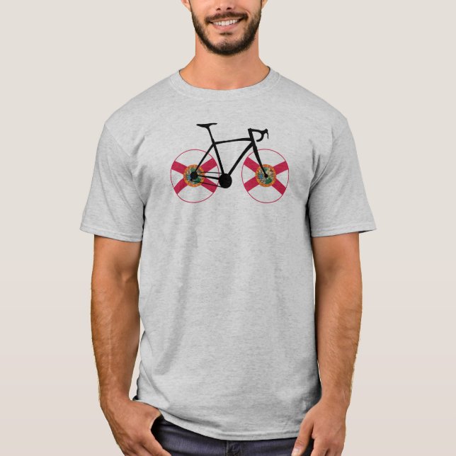 Florida Flagga Cycling T Shirt (Framsida)