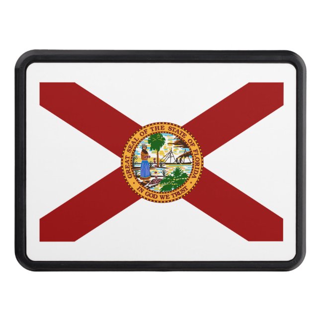 Florida flagga dragkroksskydd (Framsidan)