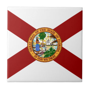 Florida flagga kakelplatta