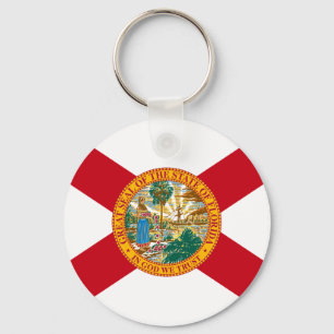 Florida flagga Keychain Nyckelring
