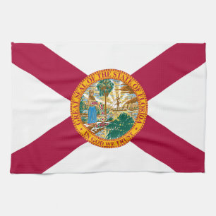 Florida flagga kökshandduk