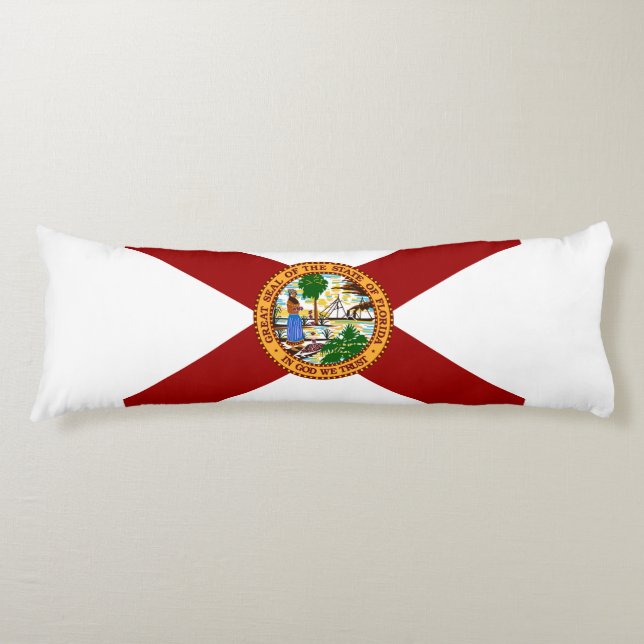 Florida flagga kroppskudde (Framsidan)