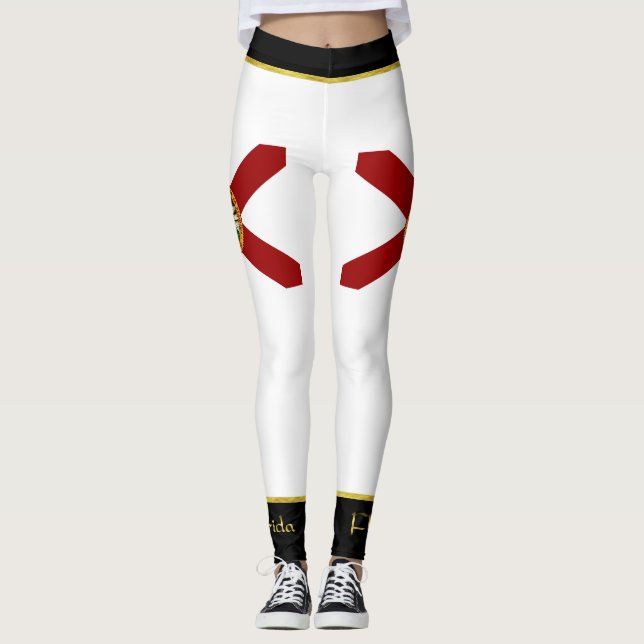 Florida flagga leggings (Framsida)