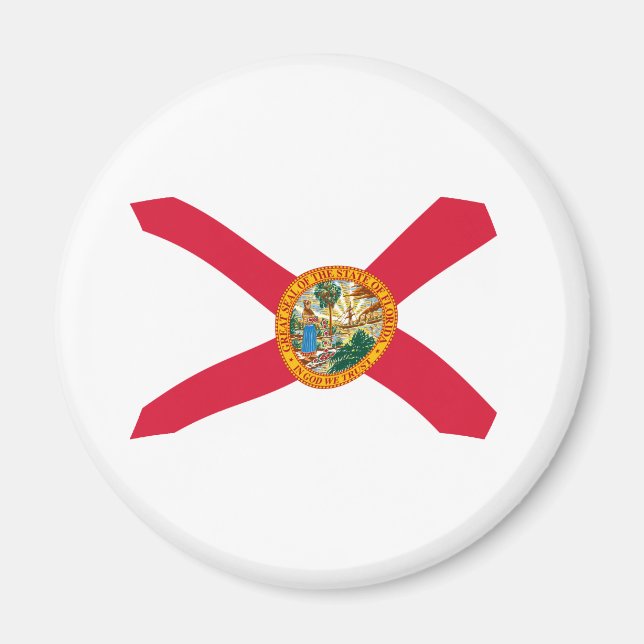 Florida Flagga Magnet (Framsidan)