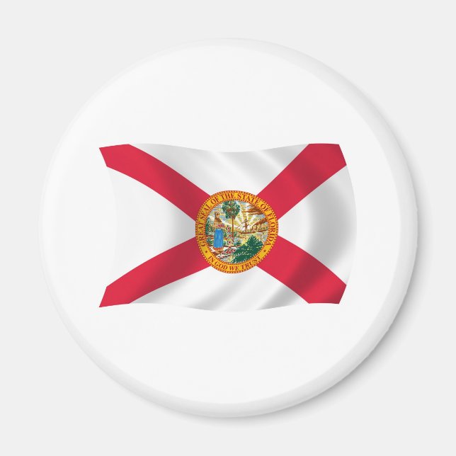 Florida Flagga Magnet (Framsidan)