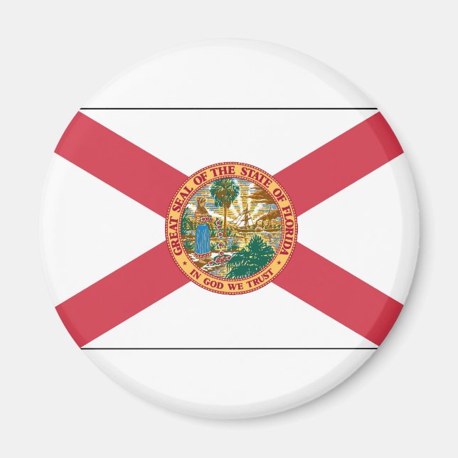 Florida flagga magnet (Framsidan)