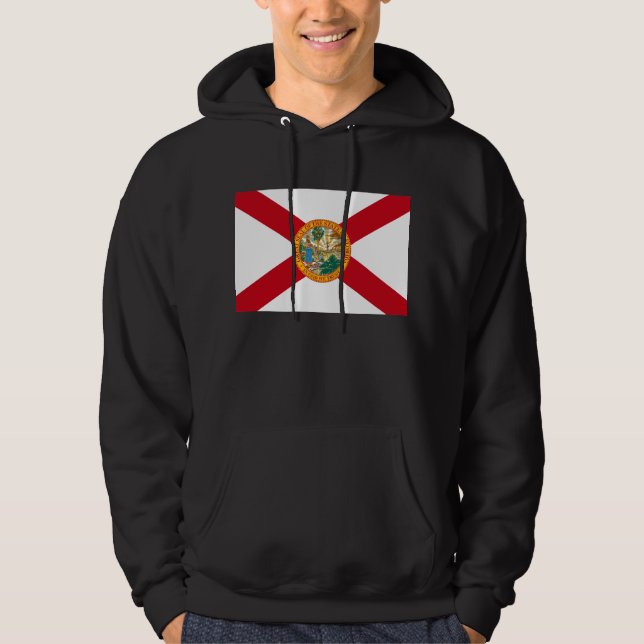 Florida Flagga Sweatshirt Med Luva (Framsida)