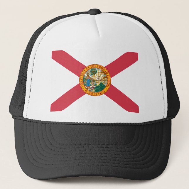 Florida flagga truckerkeps (Framsida)