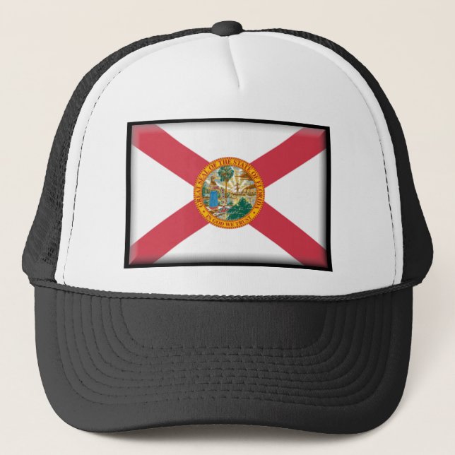 Florida flagga truckerkeps (Framsida)