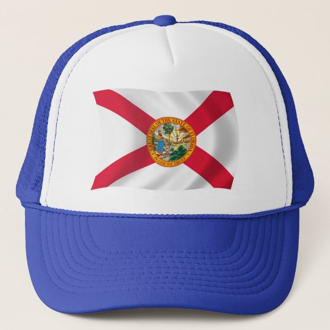 Florida Flagmössa Truckerkeps (Framsida)
