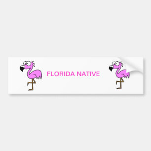 Florida Flamingobildekal Bildekal