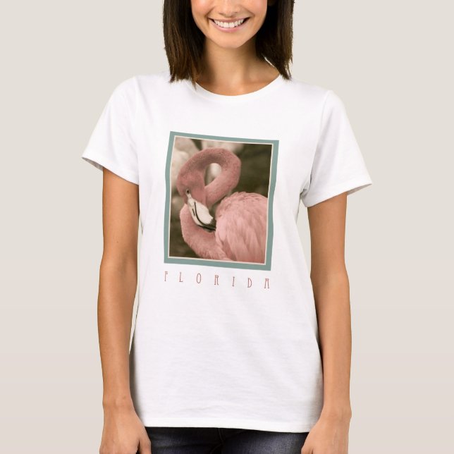 Florida Flamingos T-shirt (Framsida)