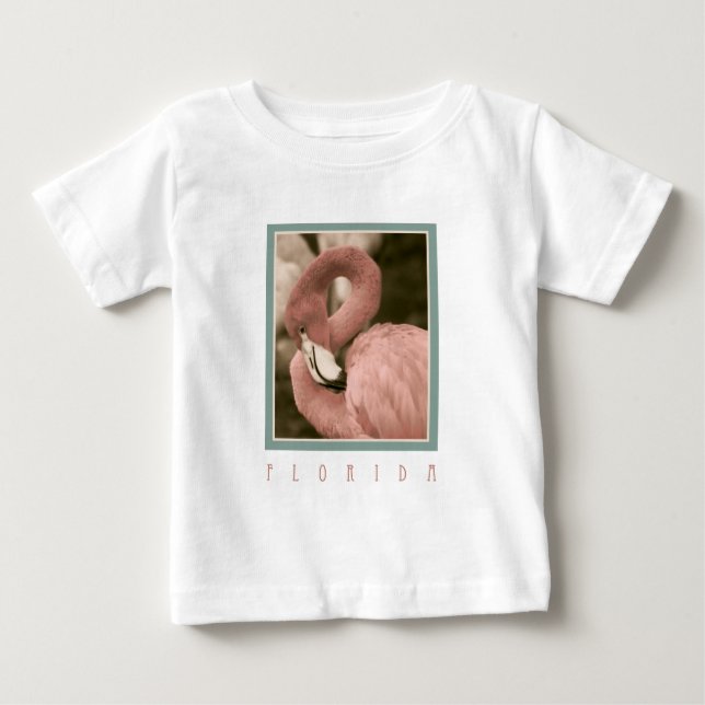 Florida Flamingos T-shirt (Framsida)