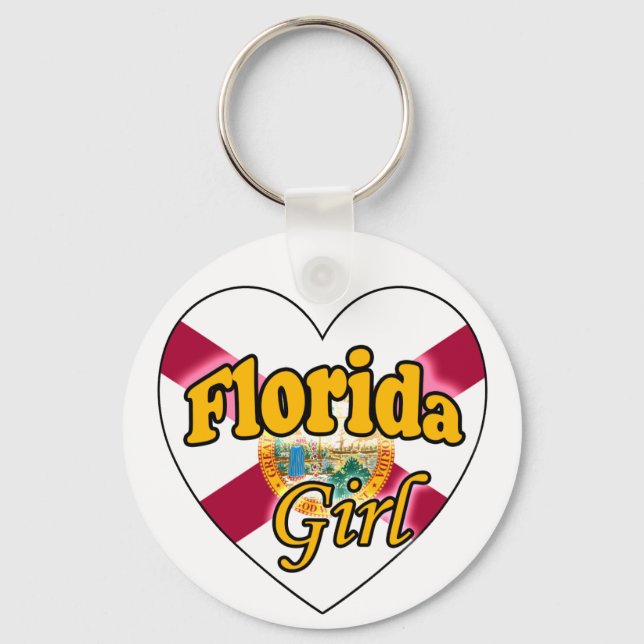 Florida Flicka Nyckelring (Framsida)