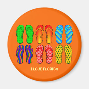 Florida: Flinflip flops Magnet