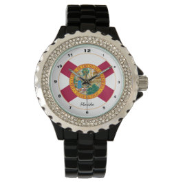 Florida & Florida Flagga trendig mode /design USA Armbandsur