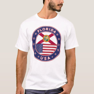 Florida, Florida t-shirt, Florida-dekal T Shirt