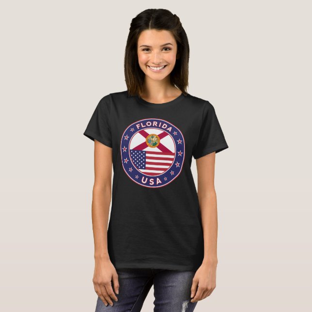Florida, Florida t-shirt, T Shirt (Hel framsida)