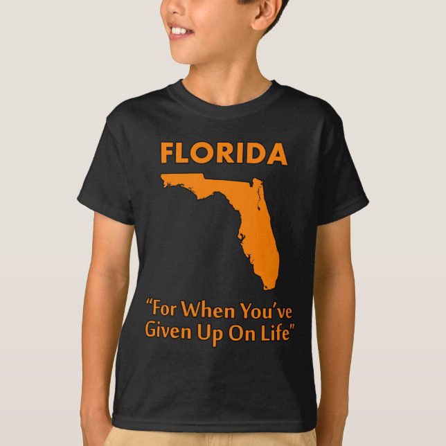 Florida - För när du gett upp på livet Tröja (Framsida)