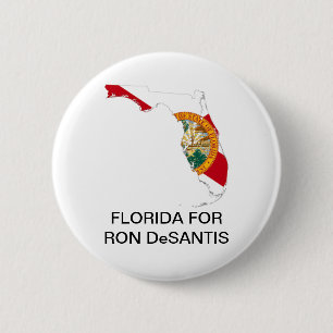 FLORIDA for Ron DeSantis GOVERNOR Button Knapp