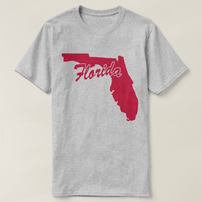Florida Form T-shirt (Design framsida)
