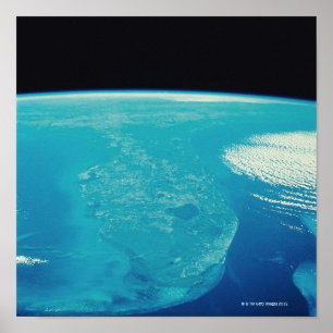 Florida från Space Poster