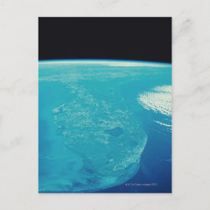 Florida från Space Vykort