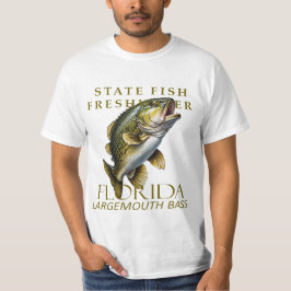 Florida Fresh Water Fish Largemouth Bass T Shirt