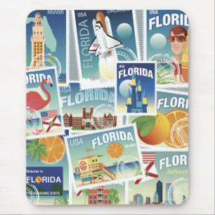 Florida frimärken musmatta