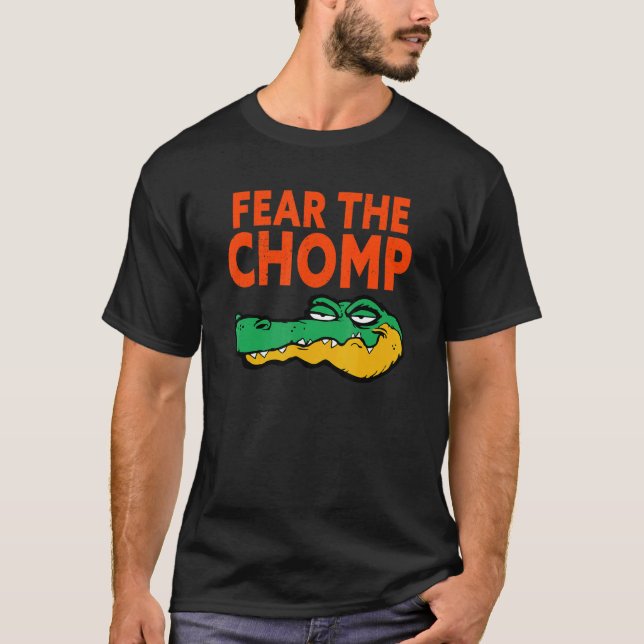 Florida fruktar Chomp Gator 1 T Shirt (Framsida)