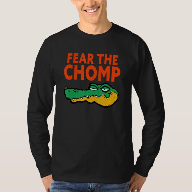 Florida fruktar Chomp Gator 1 T Shirt (Framsida)
