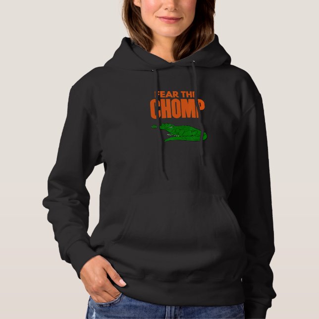 Florida fruktar Chomp Gator T Shirt (Framsida)