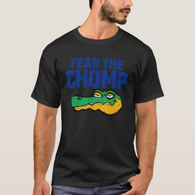 Florida fruktar Chomp Gator T Shirt (Framsida)