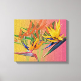 Florida Funkie Birds of Paradise Canvastryck