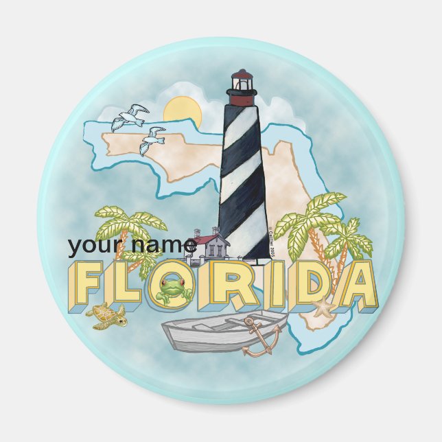 Florida fyr magnet (Framsidan)