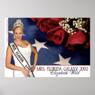 Florida Galaxy 2002 - Elizabeth Vild - 2 Poster