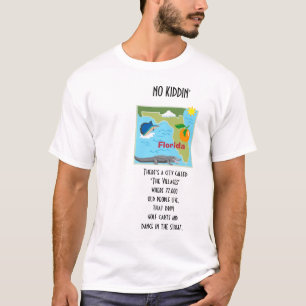 Florida gamla människor t-shirt