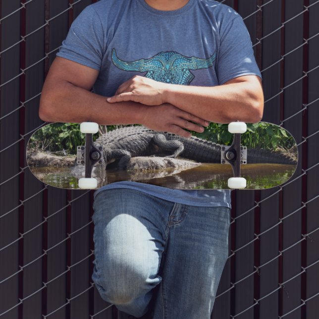 Florida Gator - American Alligator Skateboard (Utomhus 3)
