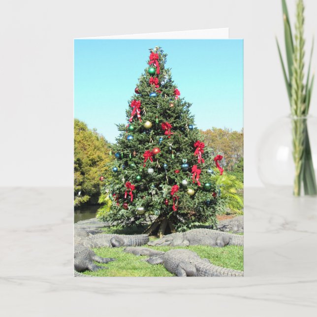 Florida Gator-julkort Kort (Framsida)