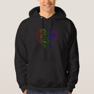 Florida Gay säger att Kärlek stannar vid proud Lgb Hoodie