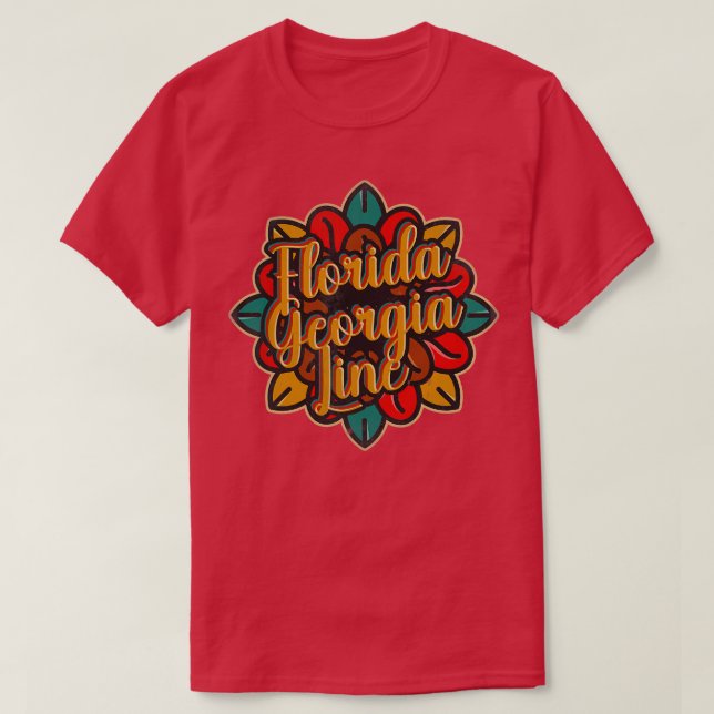 Florida Georgia Line Coffee TShirt T Shirt (Design framsida)
