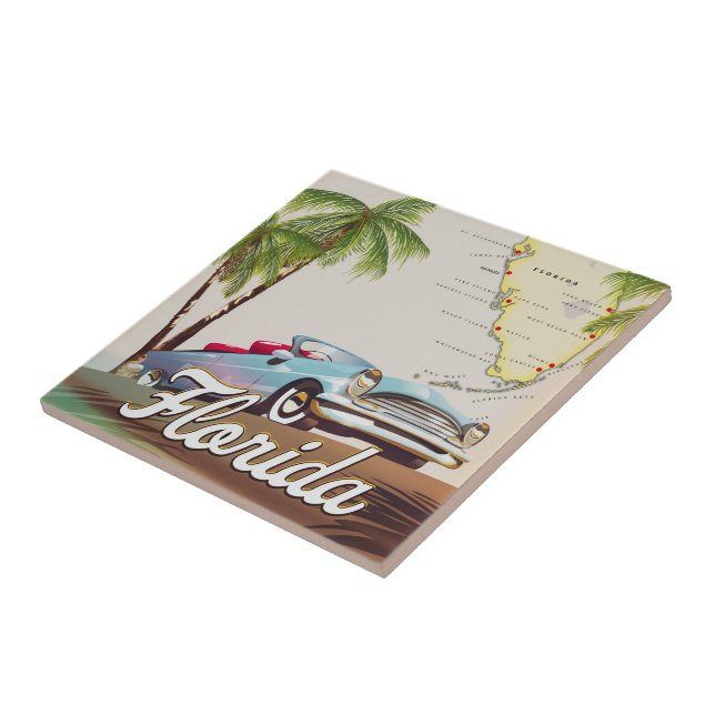 Florida Gift Box Kakelplatta (Sidan)