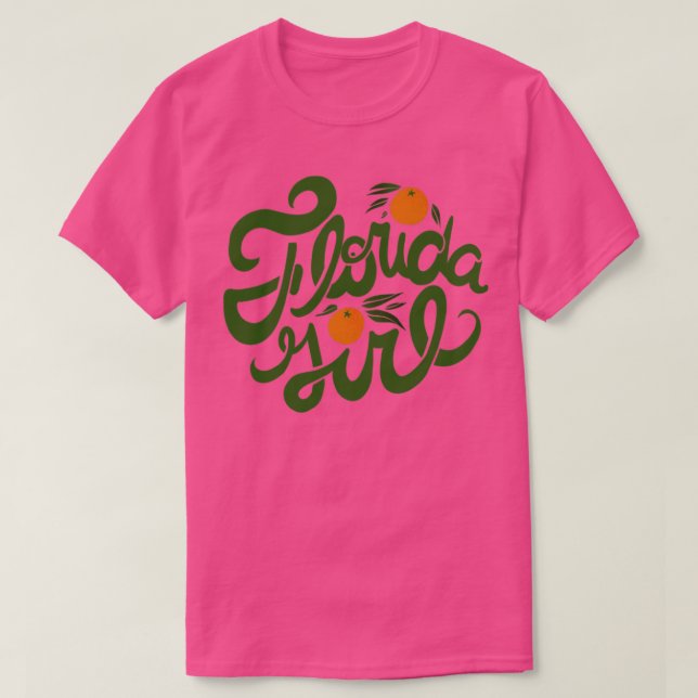 Florida Girl T Shirt (Design framsida)