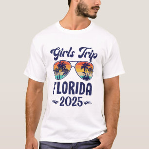 Florida Girls Resa Beach Vacation 2025 Matching Gr T Shirt
