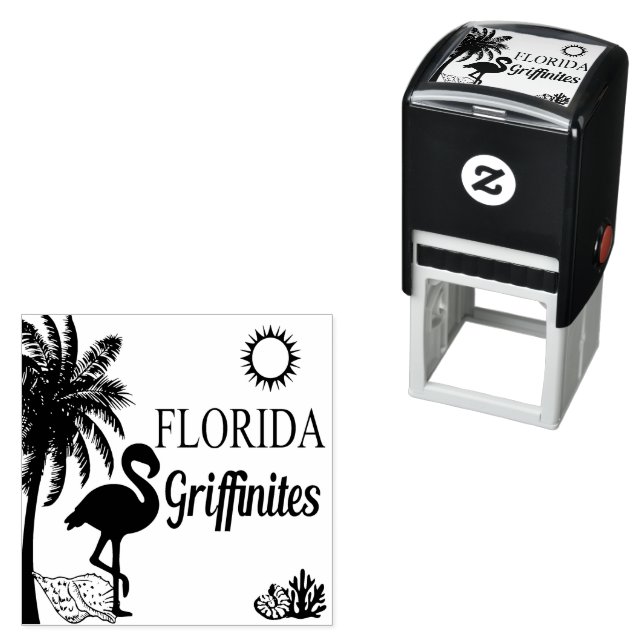 Florida Griffinites Self-Inking Frimärke Självfärgande Stämpel (In Situ)