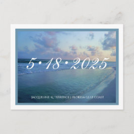 Florida Gulf Coast Spara datum Meddelande Vykort