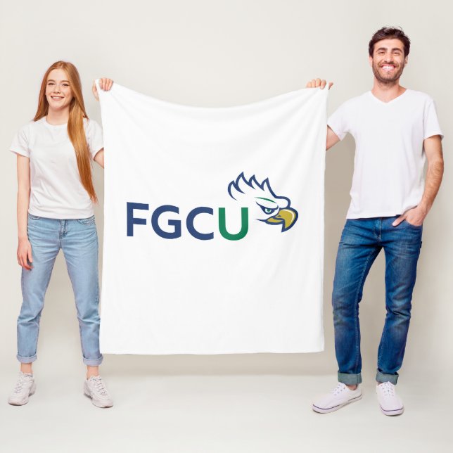 Florida Gulf Coast University Eagles Fleecefilt (På plats)
