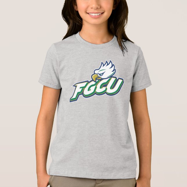 Florida Gulf Coast University Eagles T Shirt (Framsida)