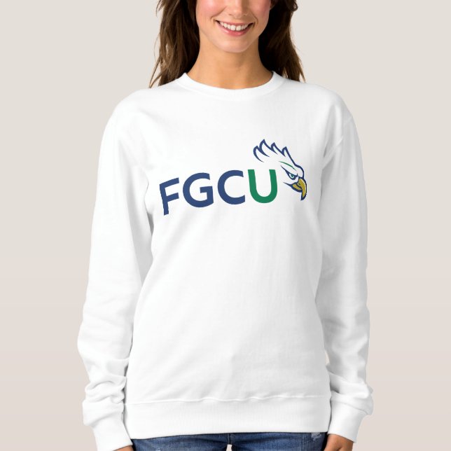 Florida Gulf Coast University Eagles T Shirt (Framsida)