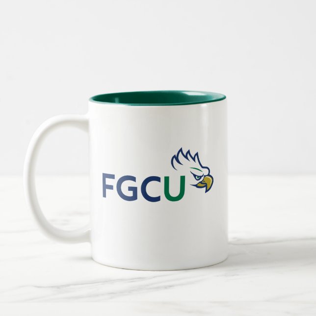 Florida Gulf Coast University Eagles Två-Tonad Mugg (Vänster)